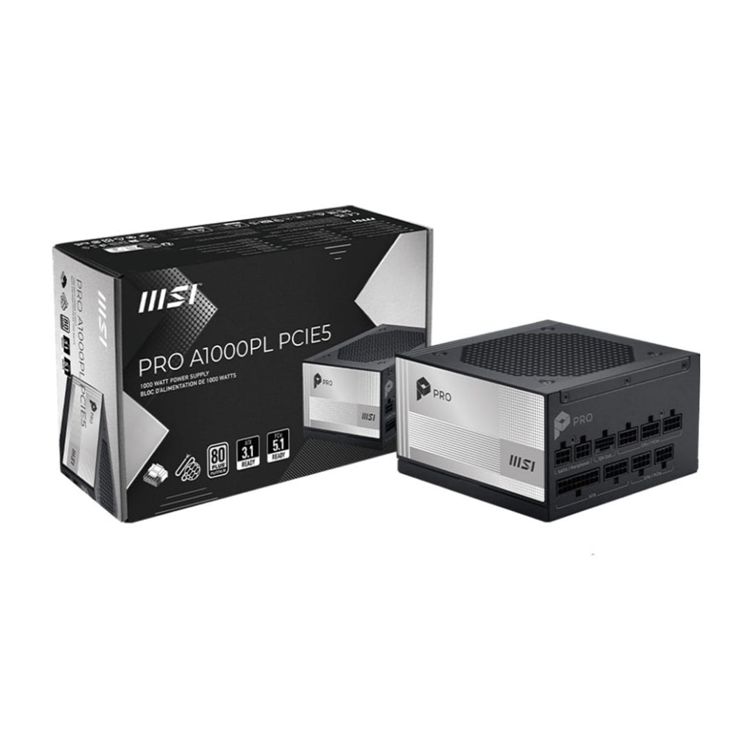 1000W MSI PRO A1000PL PCIe Gen 5