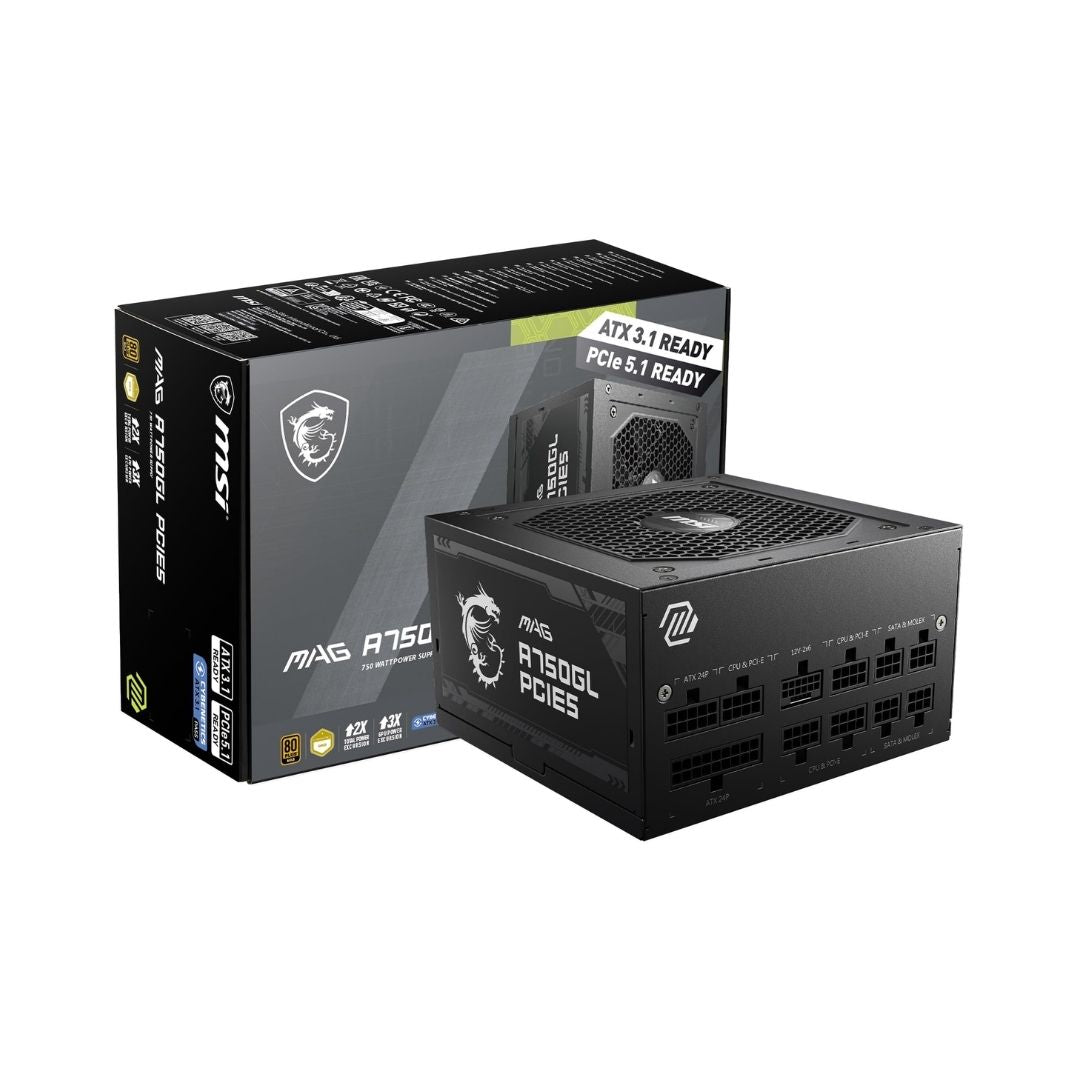 750W MSI MAG A750GL PCIe Gen 5