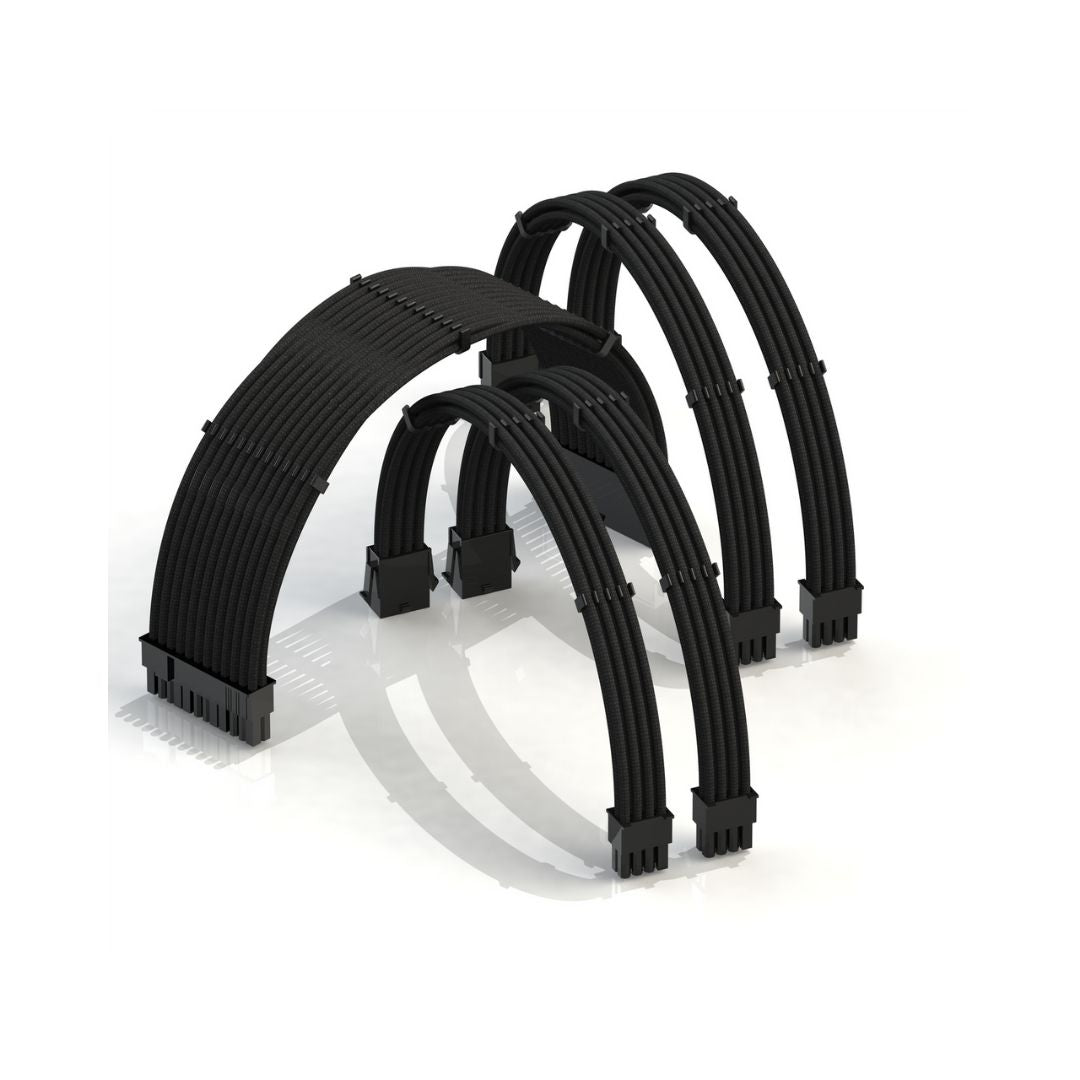 Sleeved Cables Black