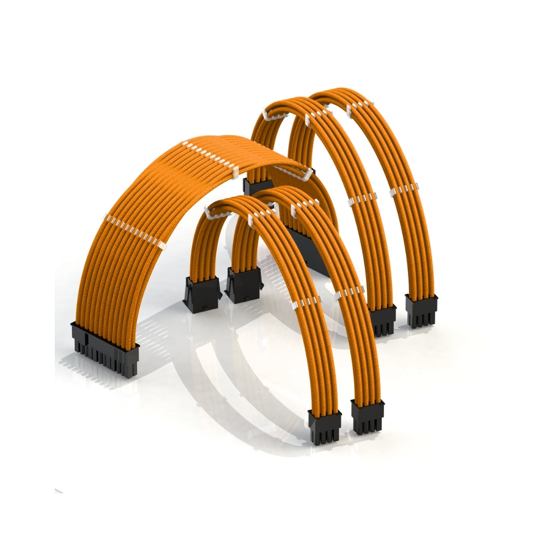Sleeved Cables Orange