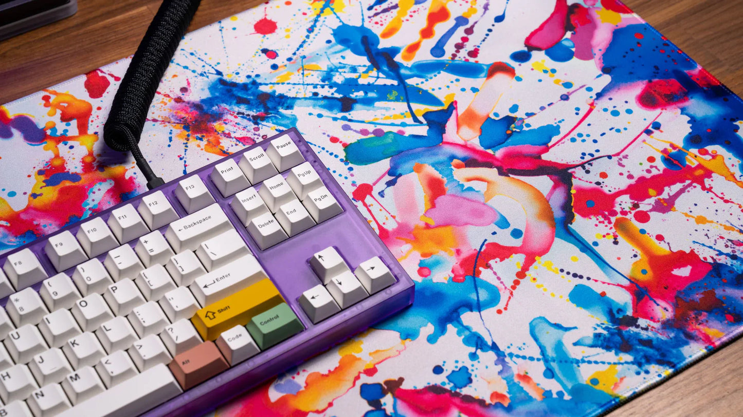 Cloth Deskpad - Splatter - Happy Accident