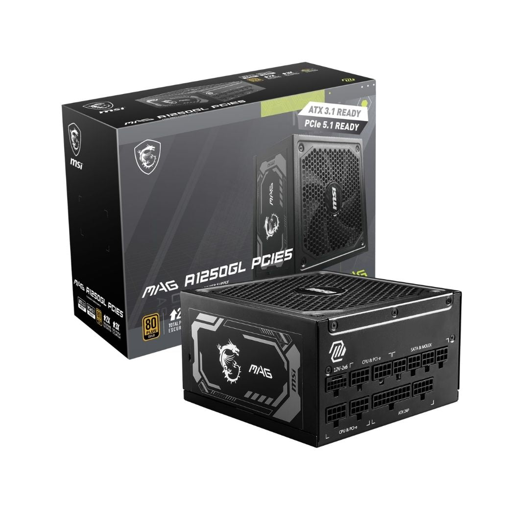 1250W MSI MAG A1250GL PCIe Gen 5