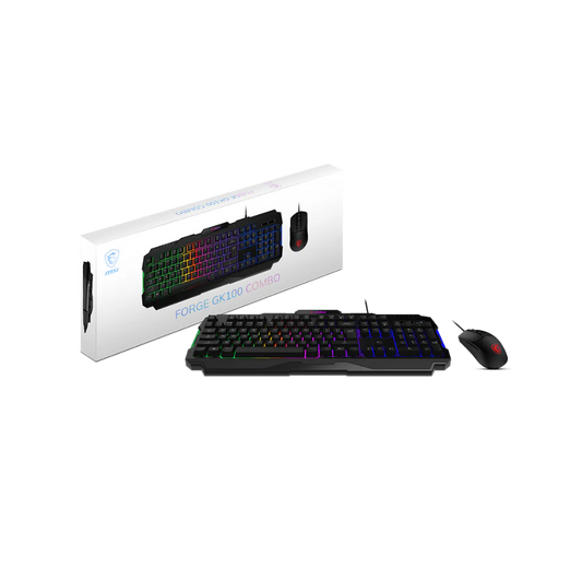 MSI FORGE GK100 COMBO Mouse + Keyboard