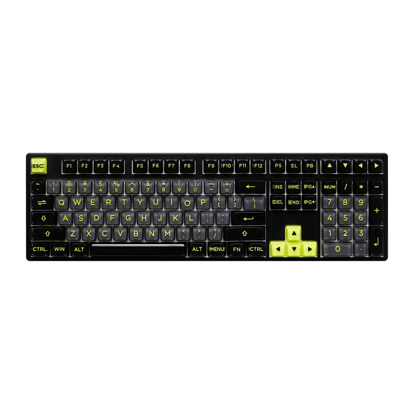 3D Polycarbonate Keycaps - ACID REWIND