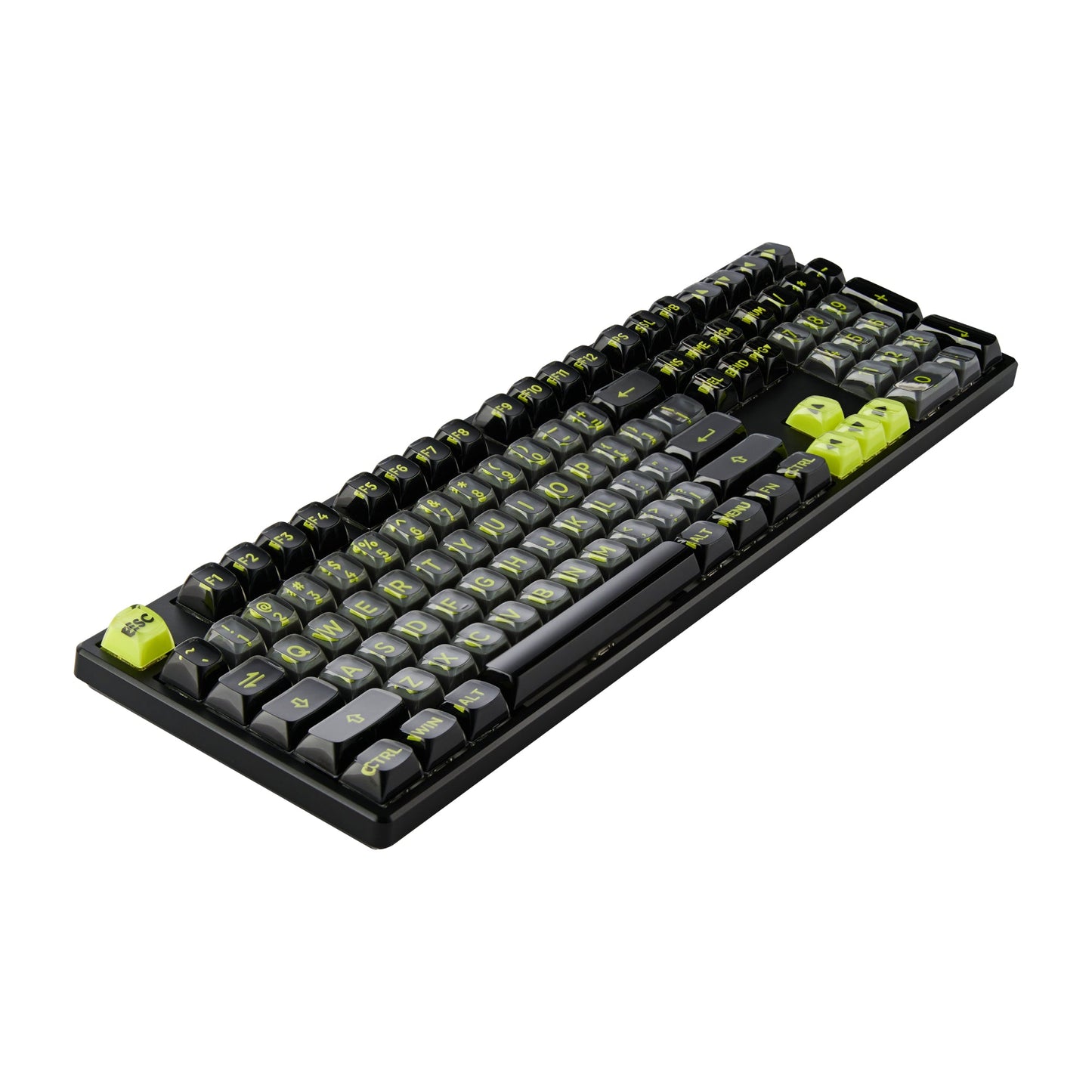 3D Polycarbonate Keycaps - ACID REWIND