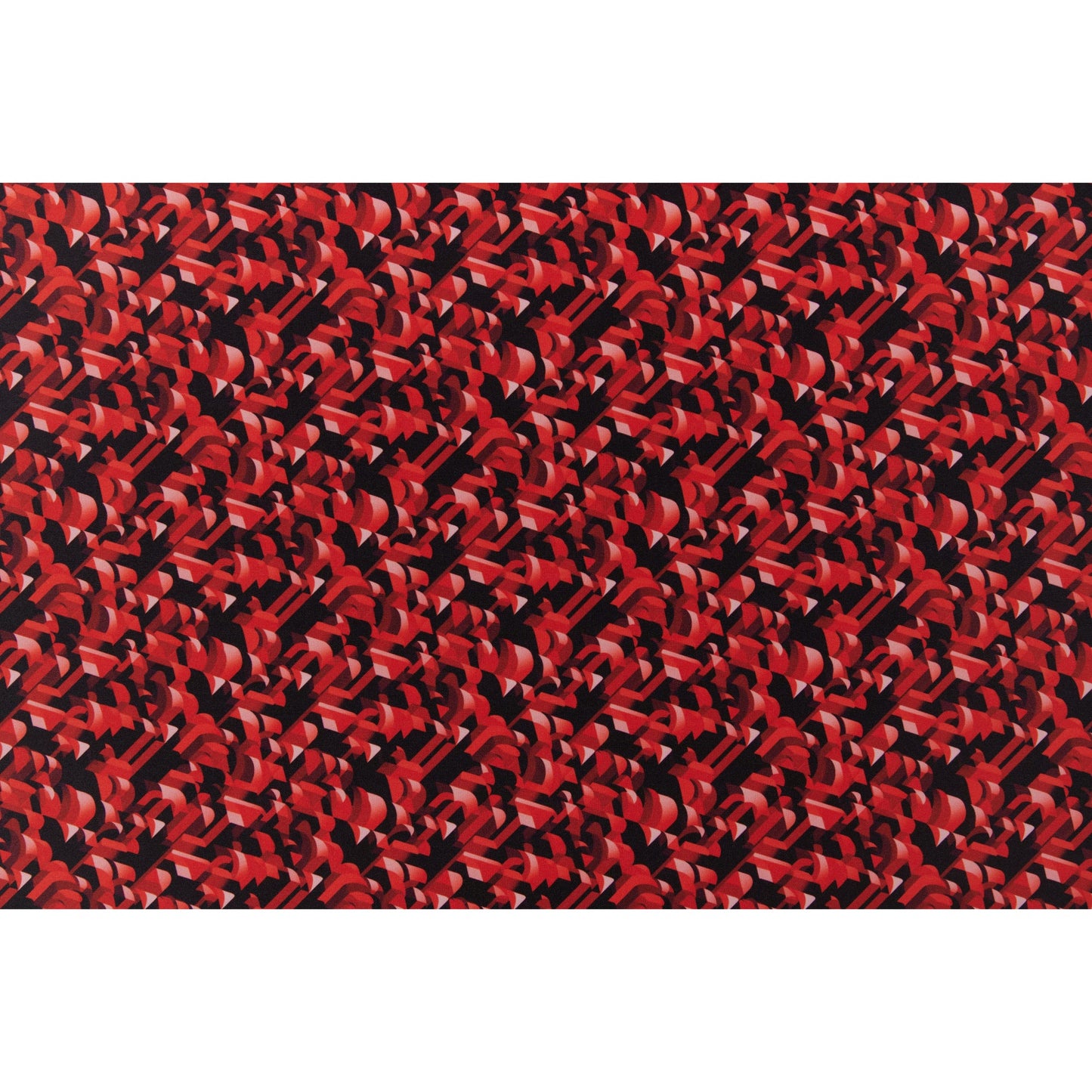 Cloth Deskpad - Labyrinth - Crimson