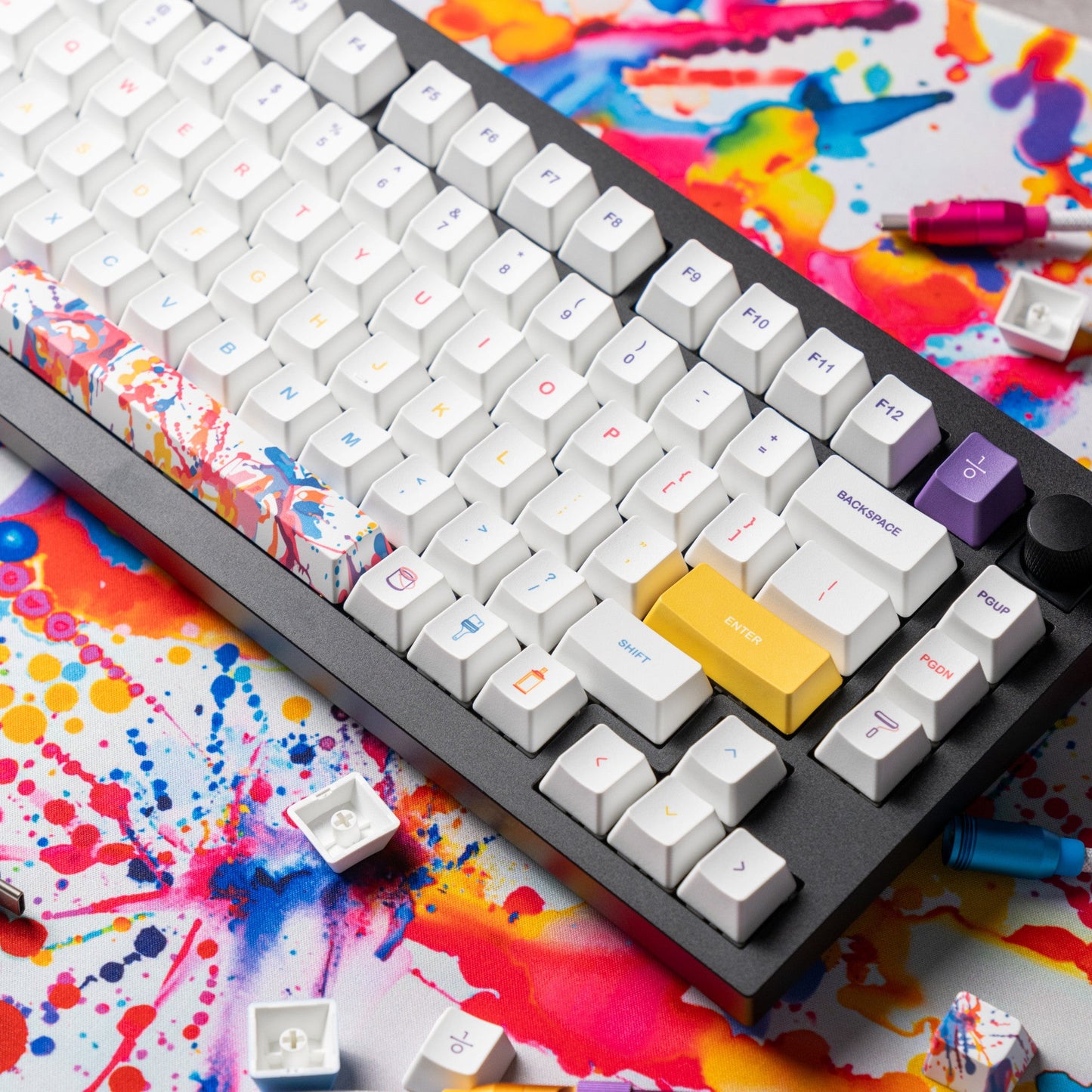 Custom Keycap Set - Happy Accidents