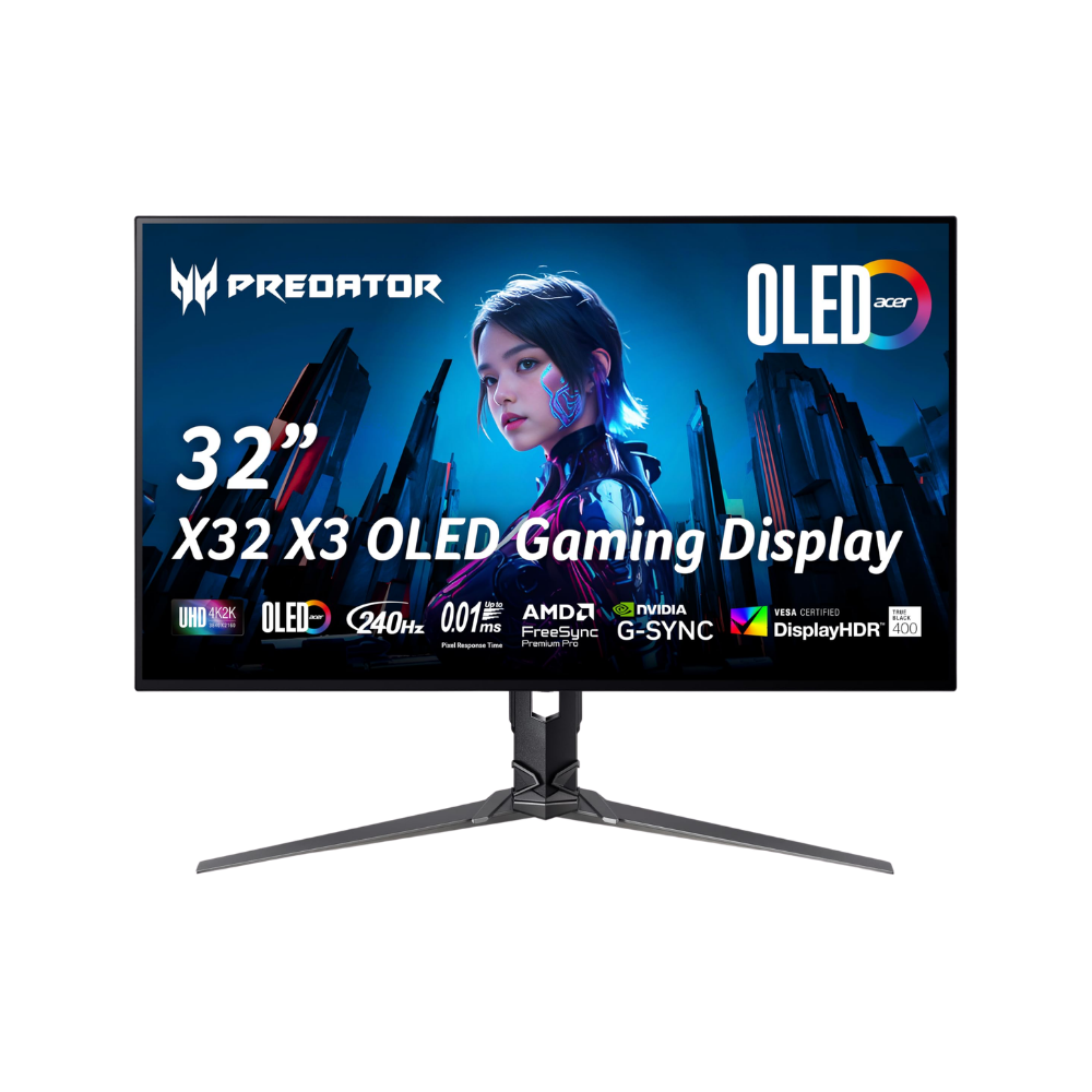 ACER X32 X3 31.5" OLED 4K 240Hz / FHD 480Hz Monitor