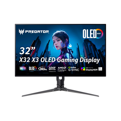 ACER X32 X3 31.5" OLED 4K 240Hz / FHD 480Hz Monitor