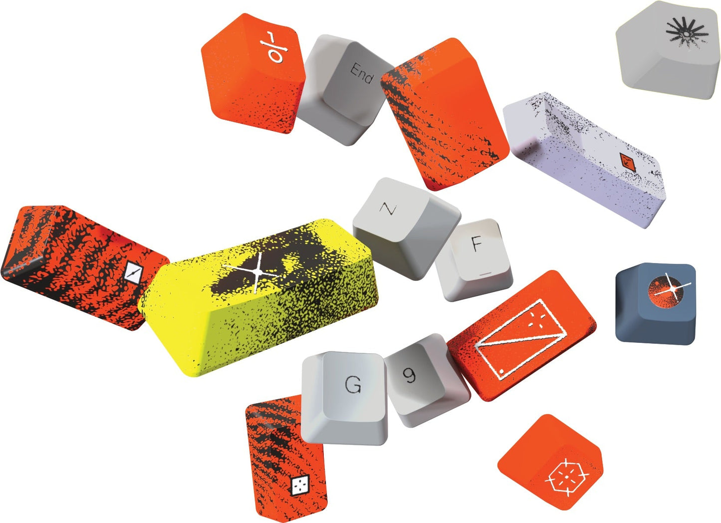 Custom Keycap Set - Threshold - Bleed