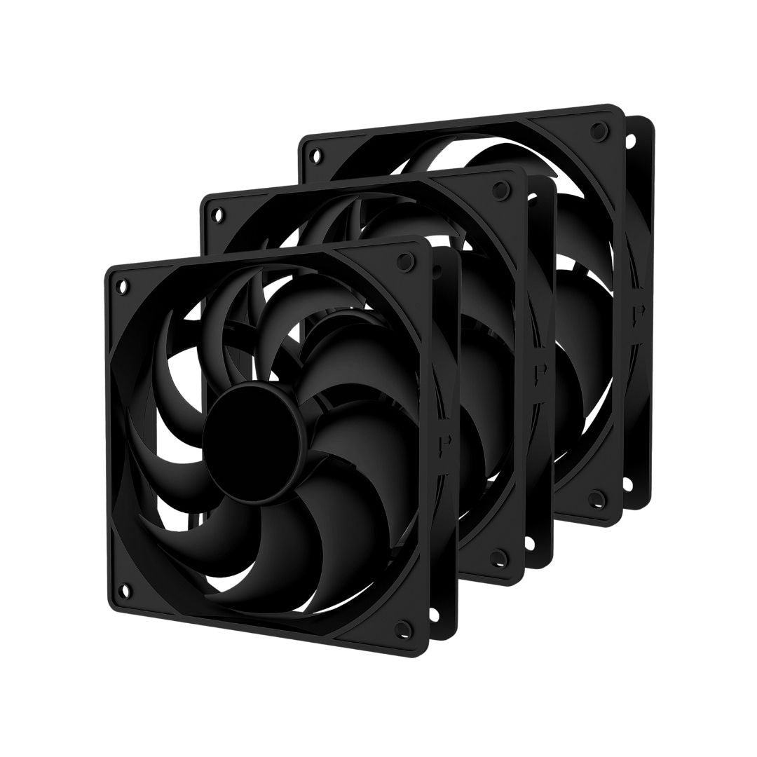 Case Fan Black 120 x3