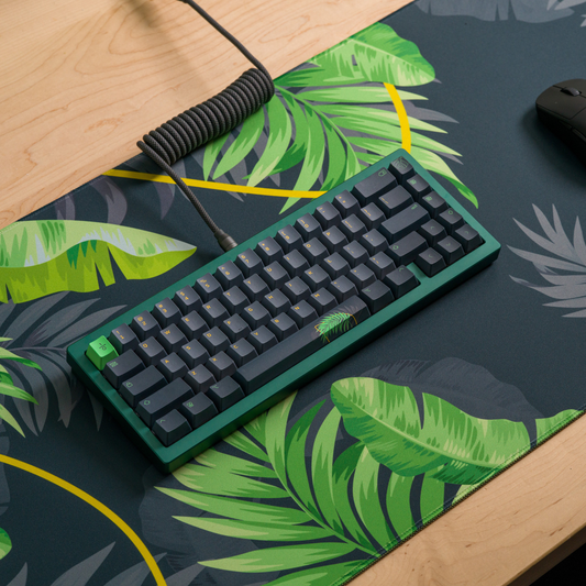 Custom Keycap Set - Jungle Green