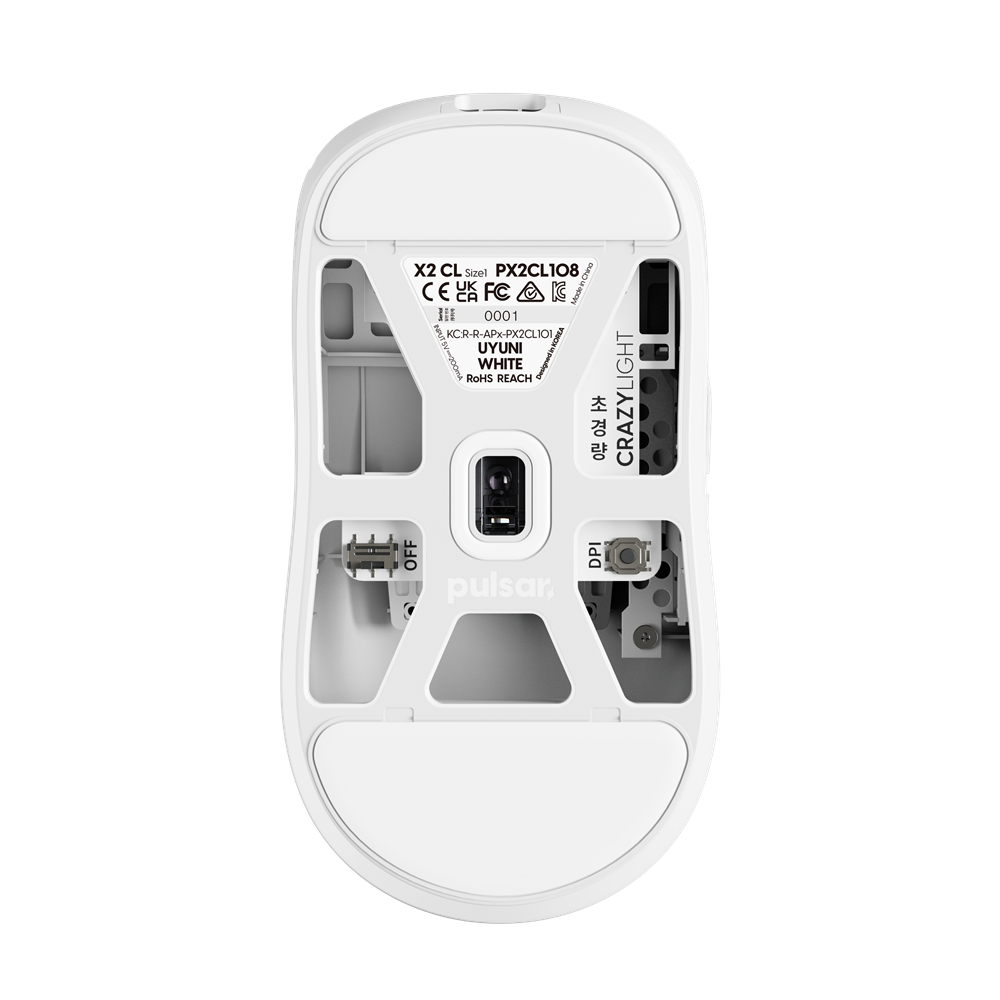 Pulsar X2 CrazyLight - Mini - White