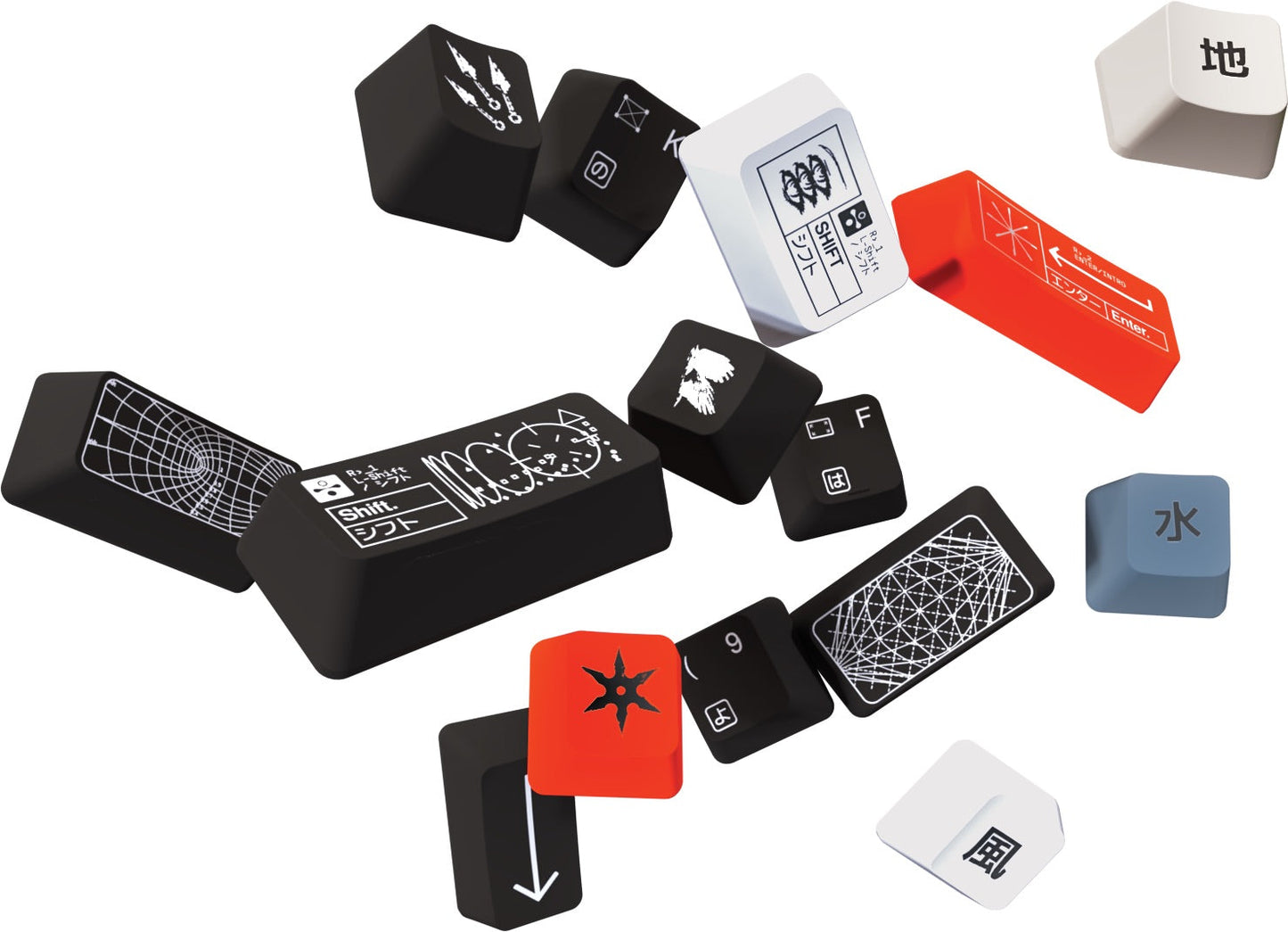 Custom Keycap Set - Threshold - ShortCut