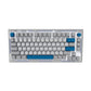 Si75-HE Hall-Effect Keyboard - Blue