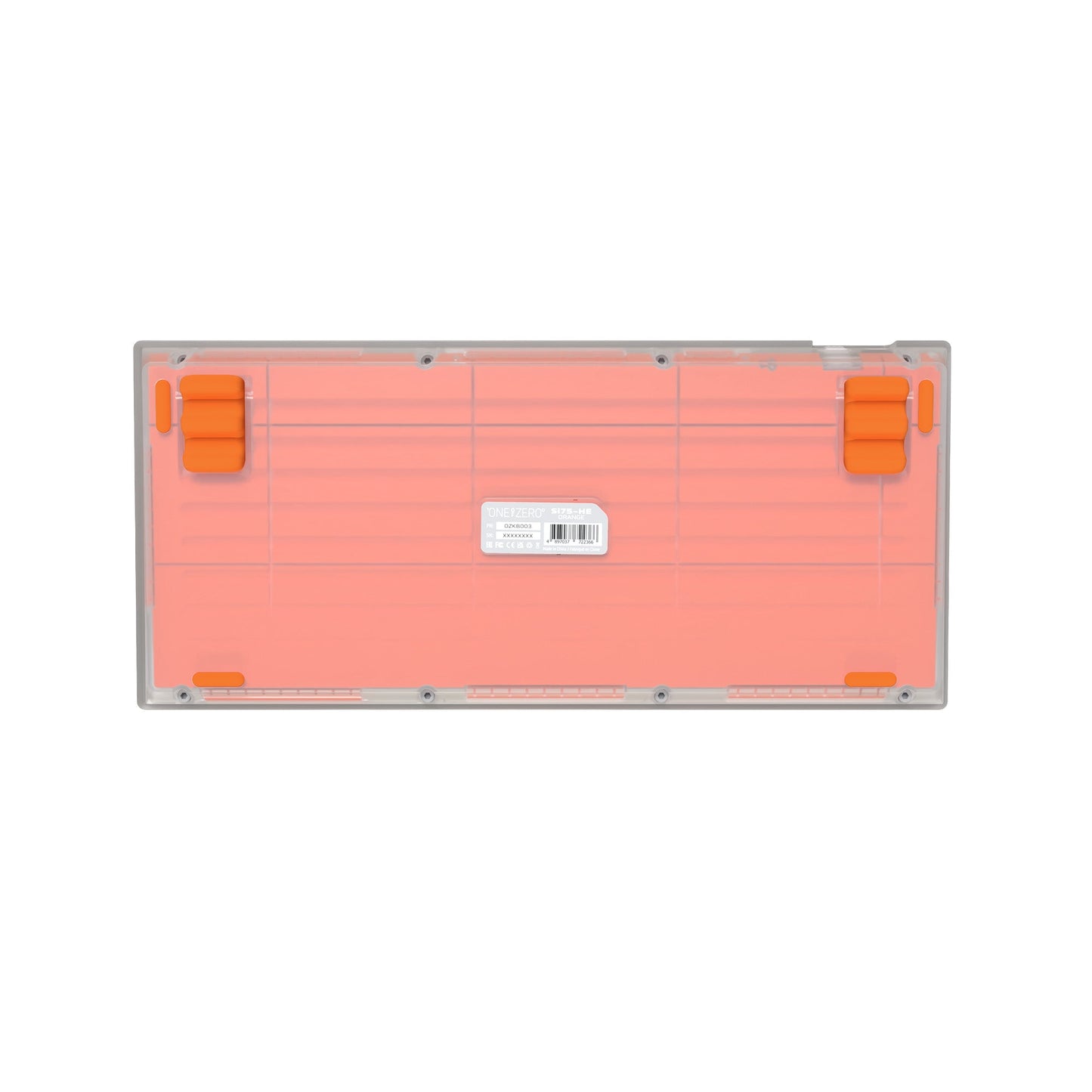 Si75-HE Hall-Effect Keyboard - Orange