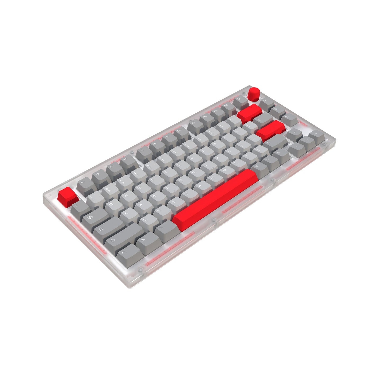 Si75-HE Hall-Effect Keyboard - Red