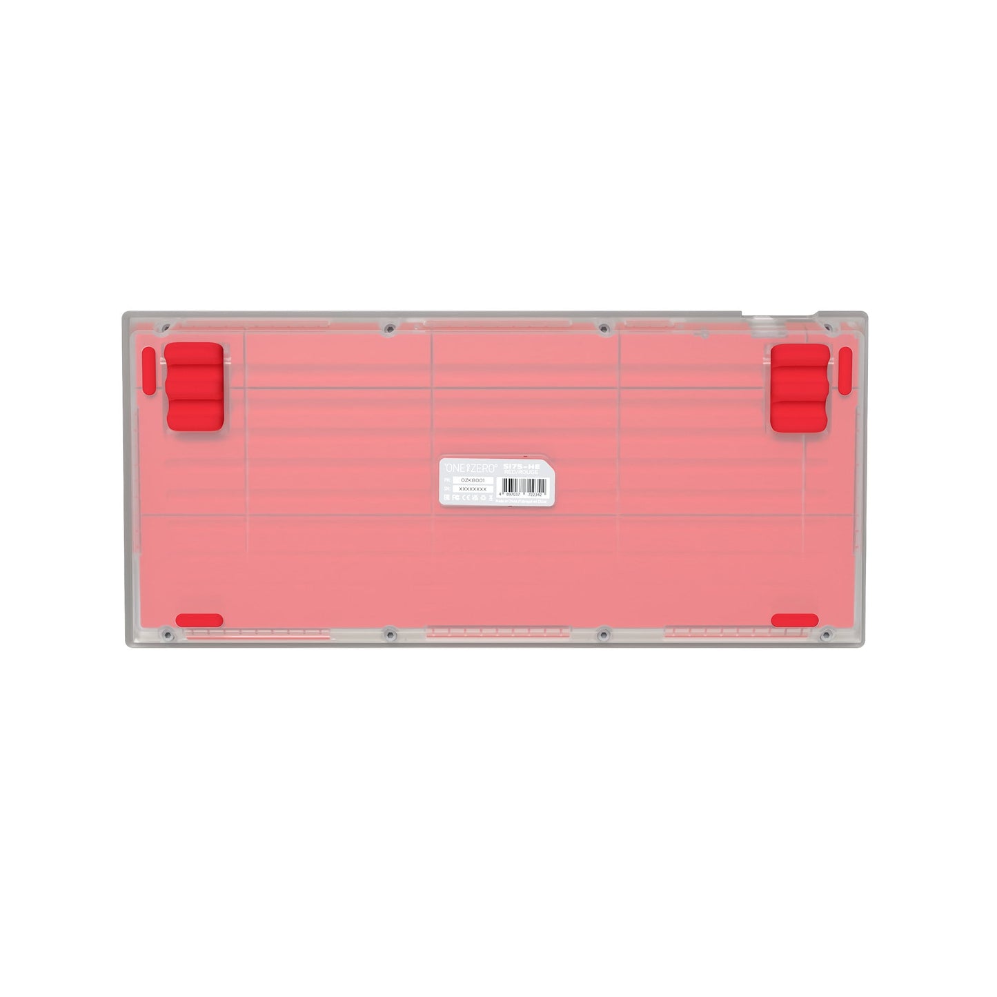 Si75-HE Hall-Effect Keyboard - Red