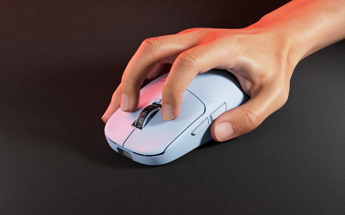 TenZ 2.0 Gaming Mouse - Misty Blue - Medium