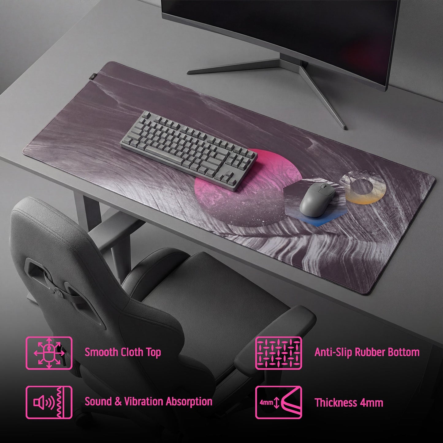 Cloth Deskpad - Anomalies - Echo