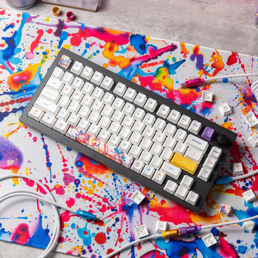 Cloth Deskpad - Splatter - Happy Accident