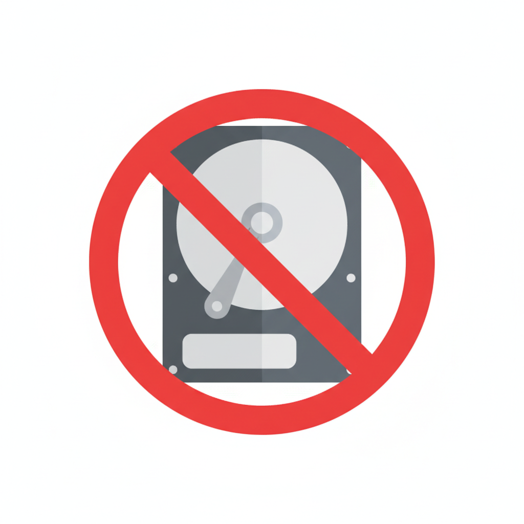No Additional Storage