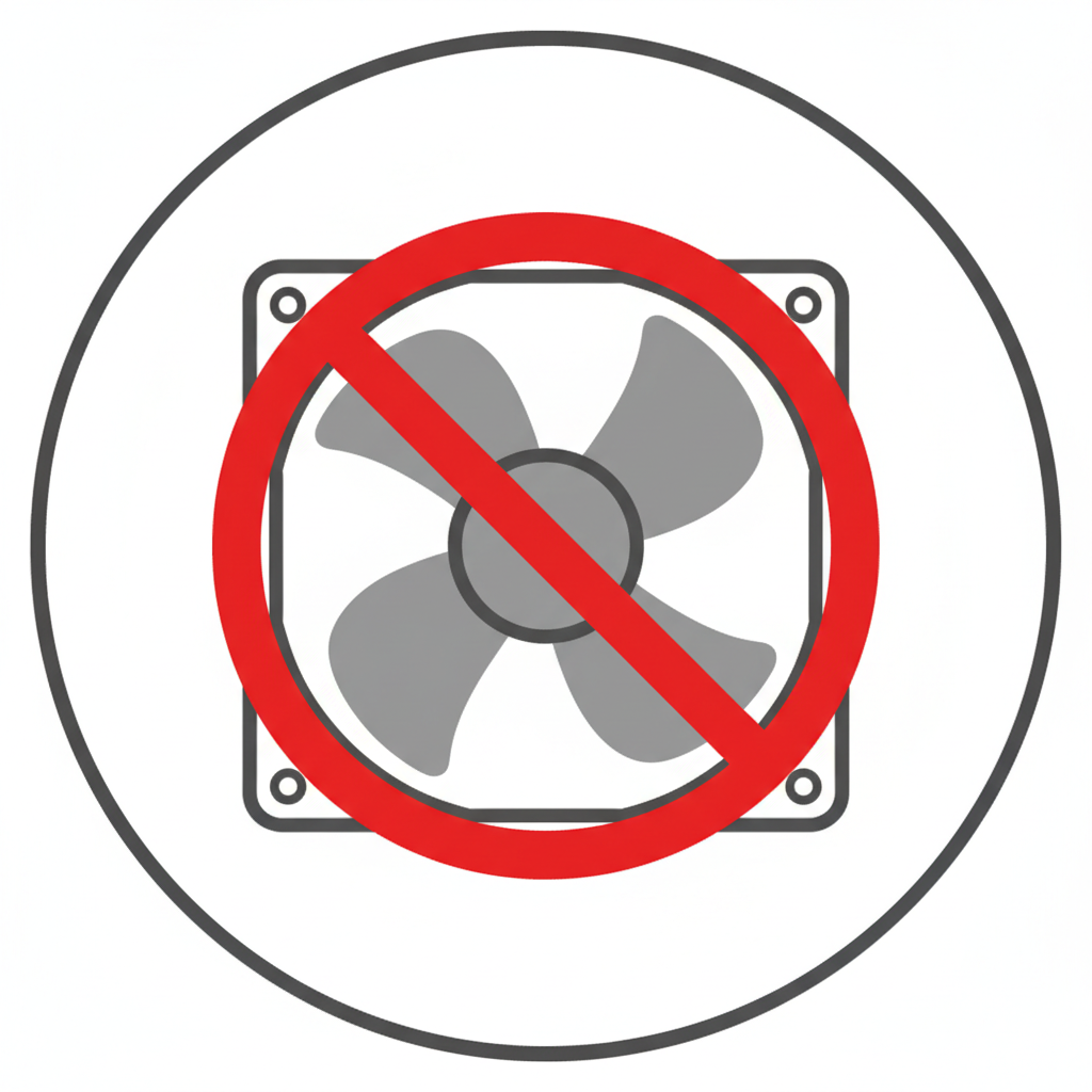 No Additional Fans