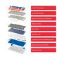 Si75-HE Hall-Effect Keyboard - Blue